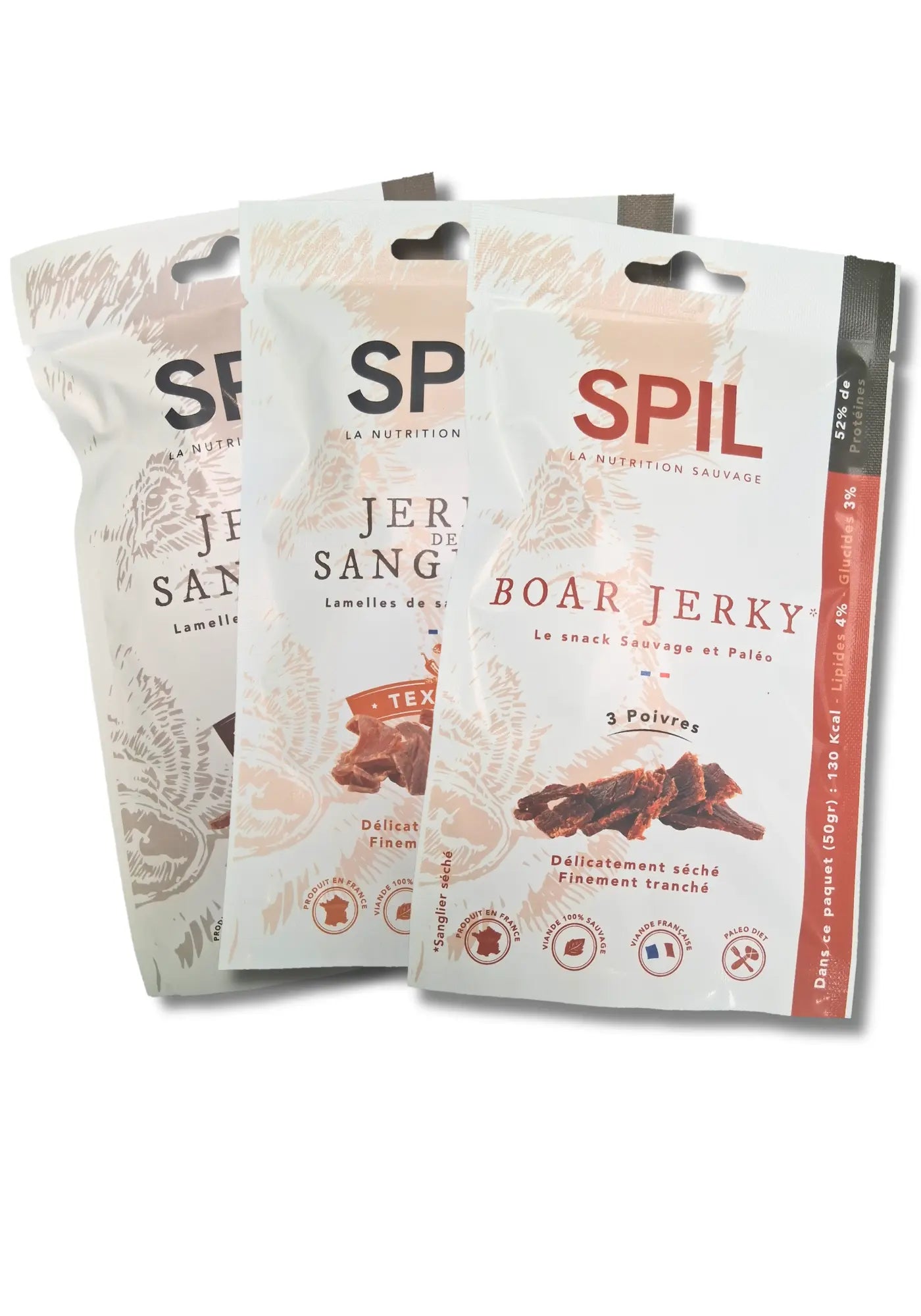Box Découverte - Jerky de sanglier SPIL