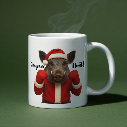 MUG - "Sanglier Boxeur" – Le champion du café !
